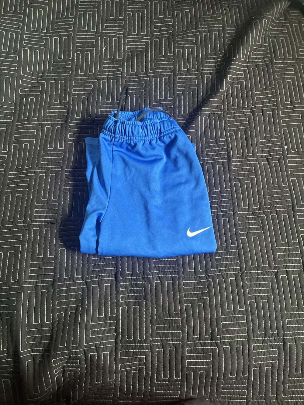 Nike Dri-FIT Athletic Training Shorts Blue